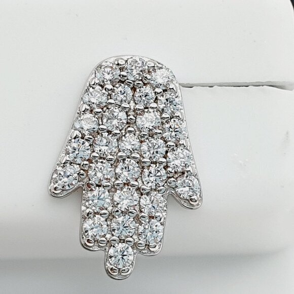 "925 sterling silver luxury CZ earrings for women/girls, Best for gift,RJUS2104 - Picture 7 of 9